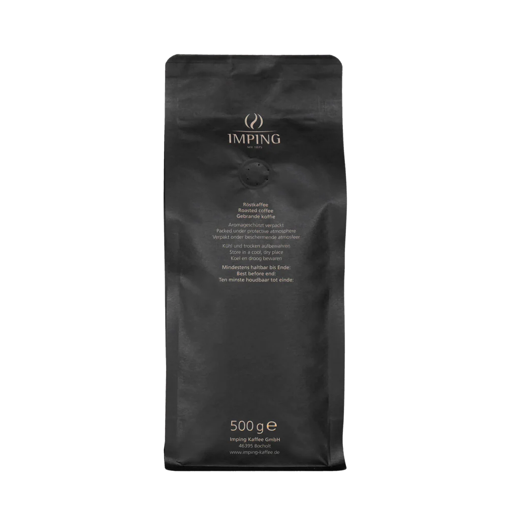 Imping Handtüte Kaffee rück