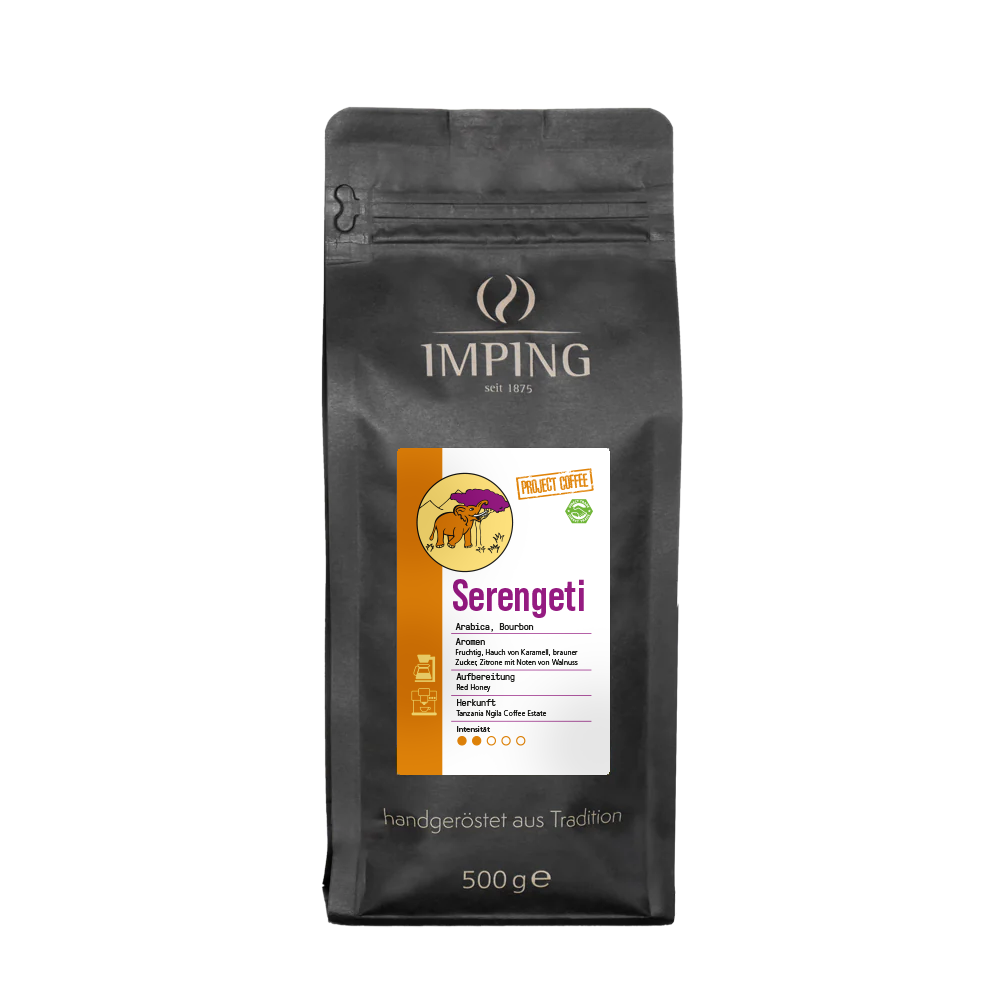 Serengeti Kaffee aus Tansania