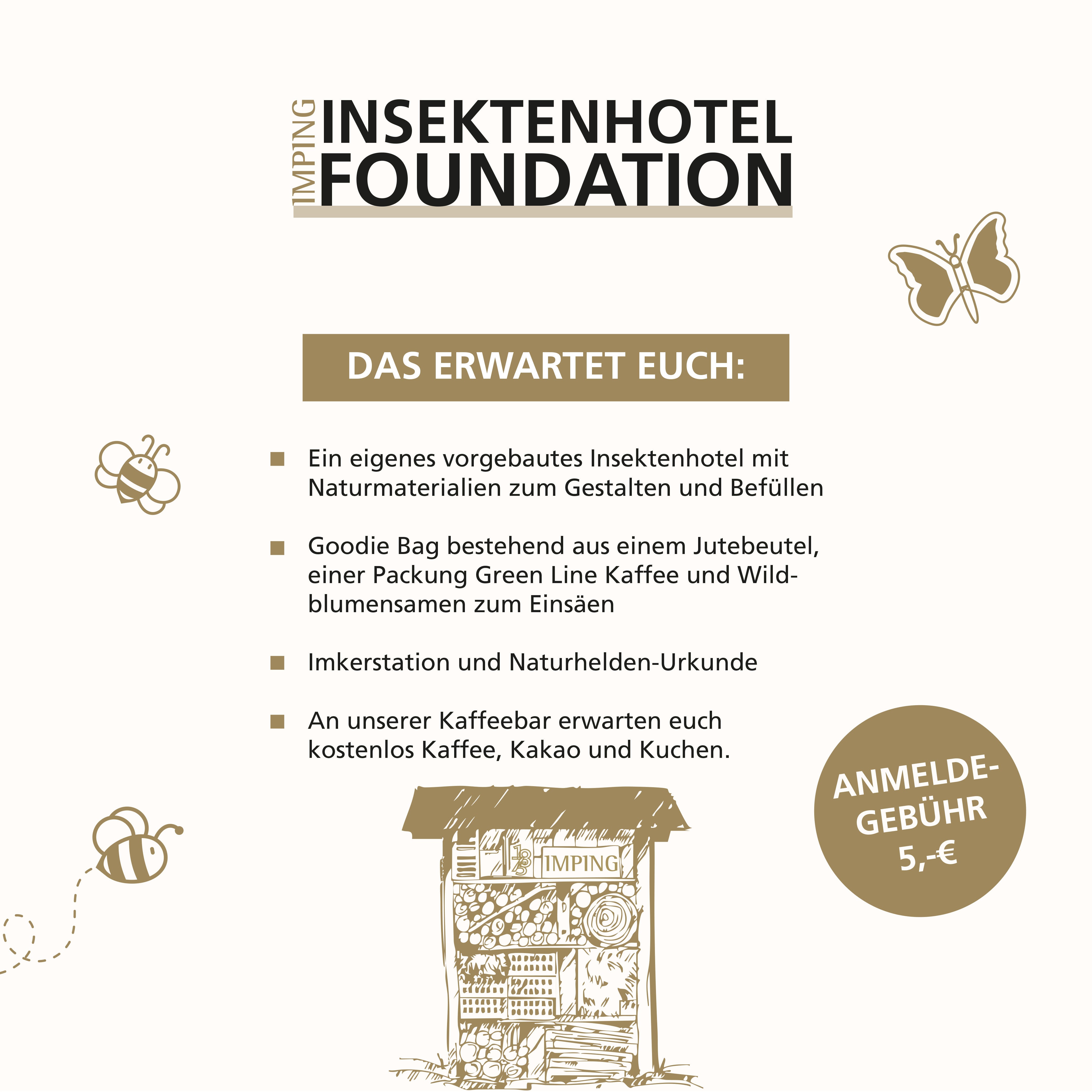 Imping Familien-Workshop: Insektenhotel bauen