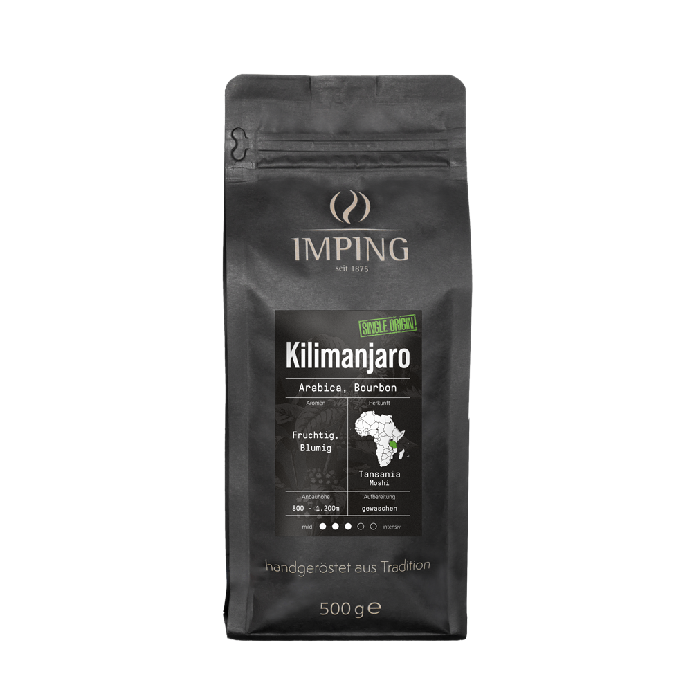 Sortenreiner Kaffee Kilimanjaro 500 g