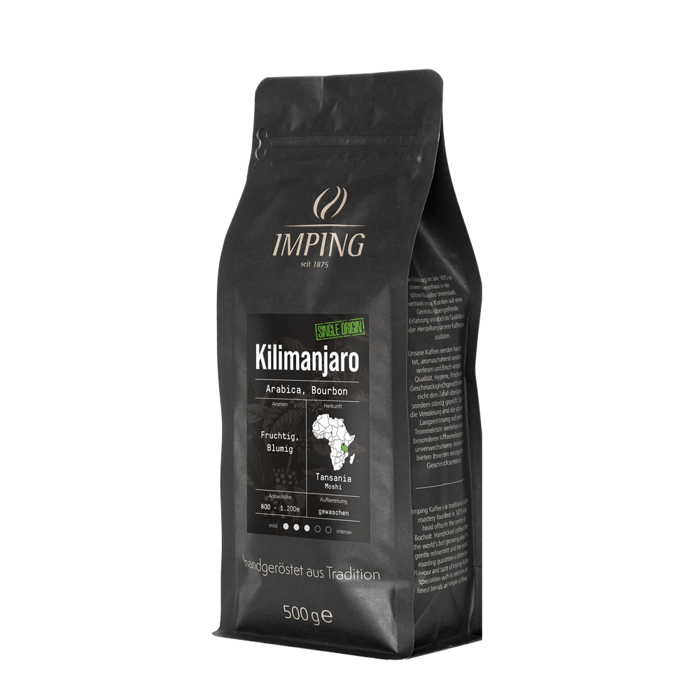 Kilimanjaro sortenreiner Kaffee 500 g