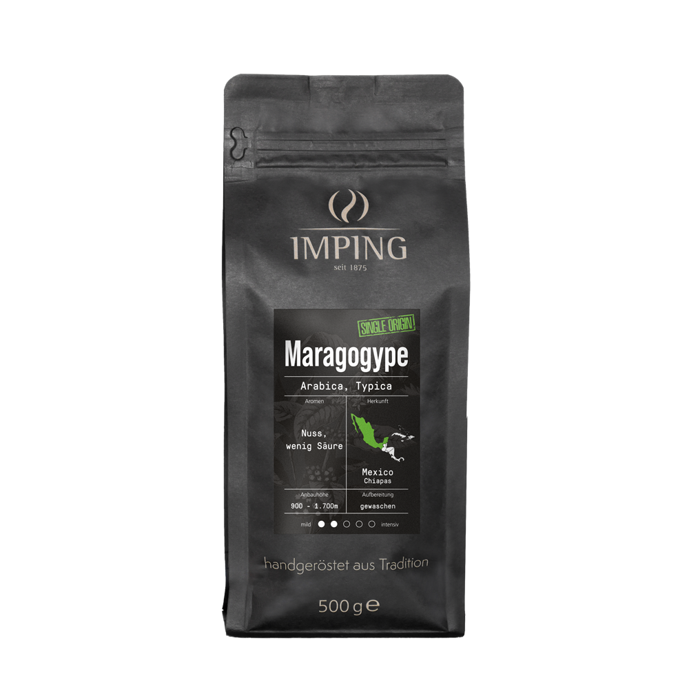 SIngle Origin Maragogype Kaffee 500 g