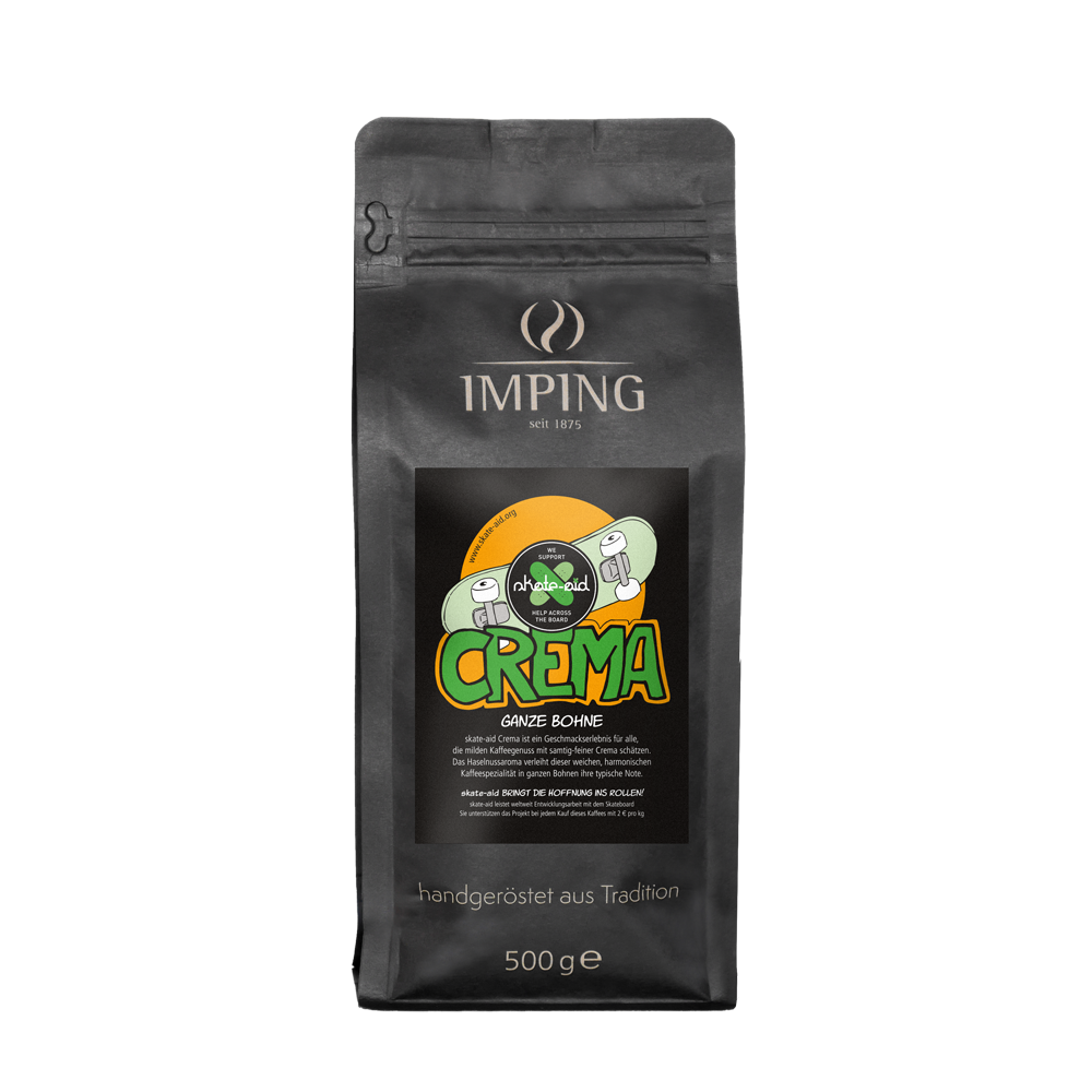 Crema ganze Bohne Kaffee