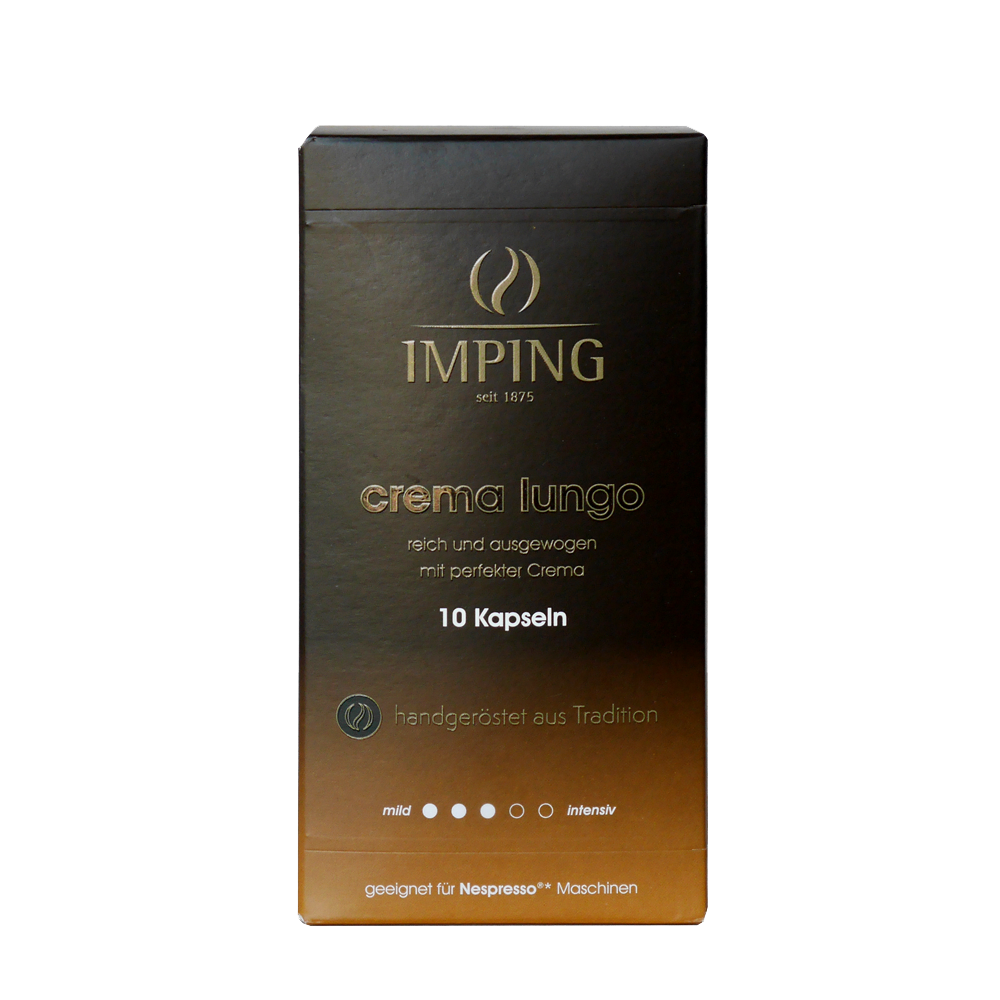 Kapseln Crema Lungo Kaffee