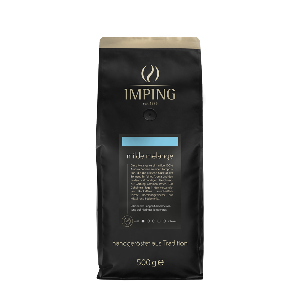 Milde Melange Kaffeemischung 500 g