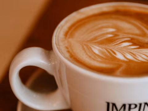 Cappuccino Latte Art Imping