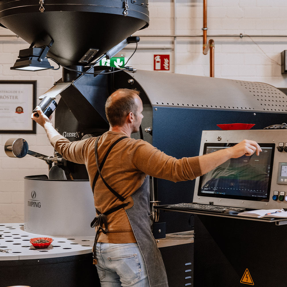 Röstereiführung bei Imping Kaffee