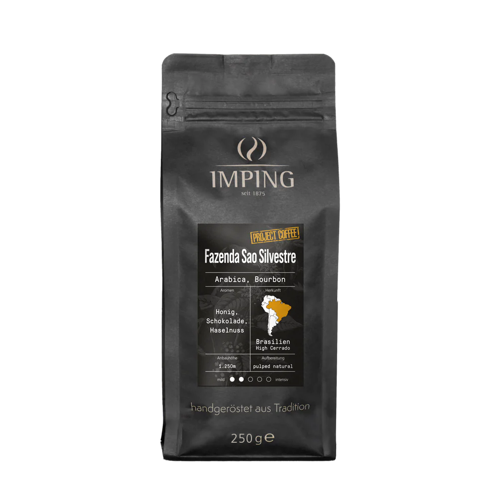 Fazenda Sao Silvestre sortenreiner Kaffee 250 g