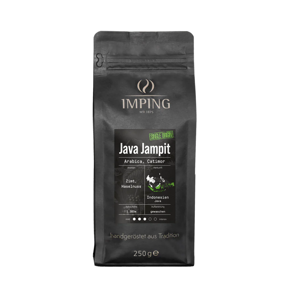 Java Jampit sortenreiner Kaffee 250 g