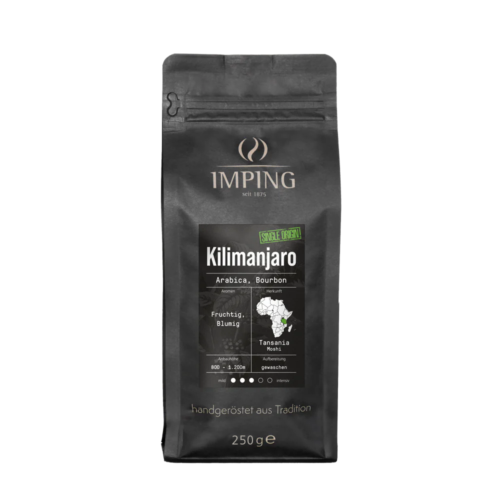 Kilimanjaro sortenreiner Kaffee 250 g