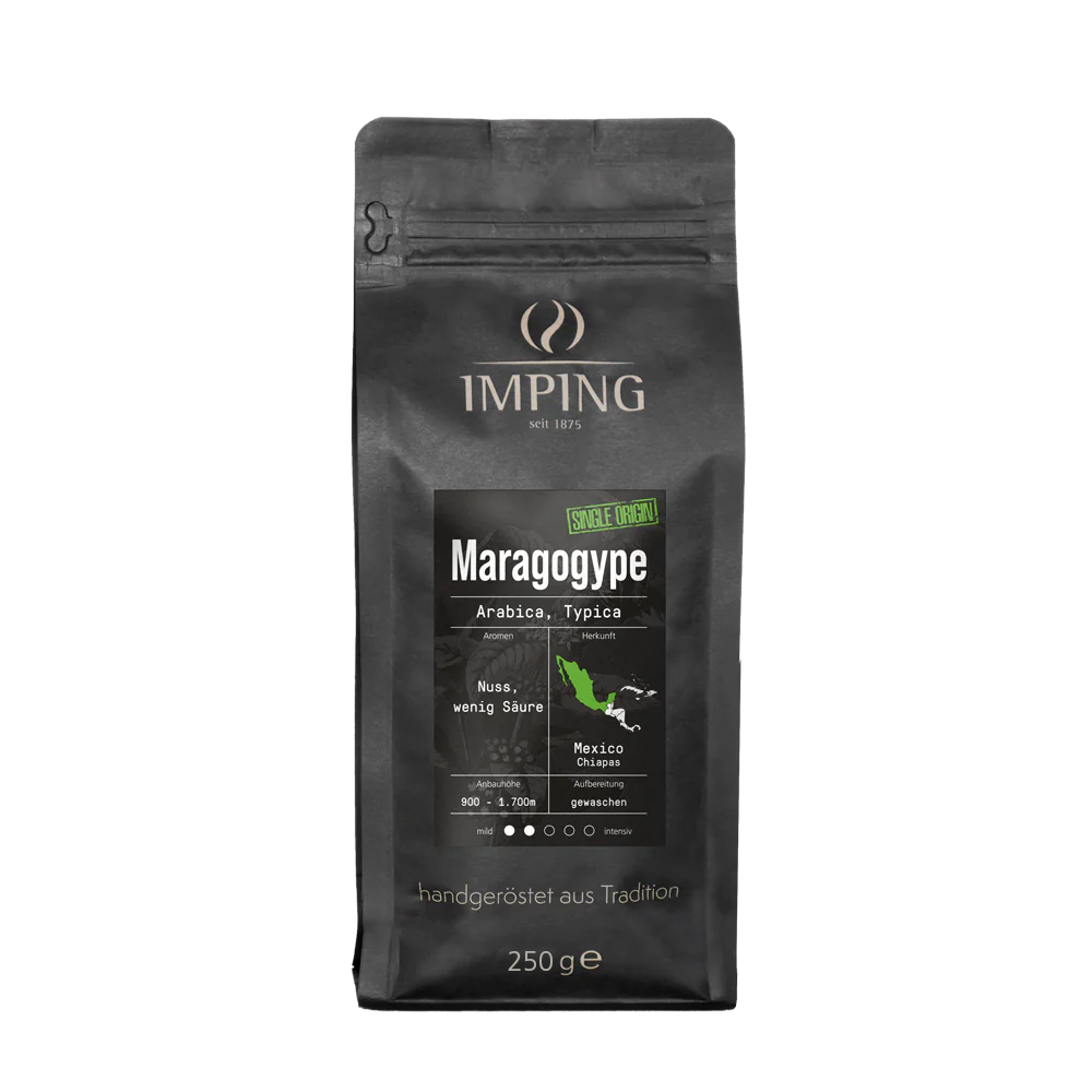 Maragogype sortenreiner Kaffee 250 g