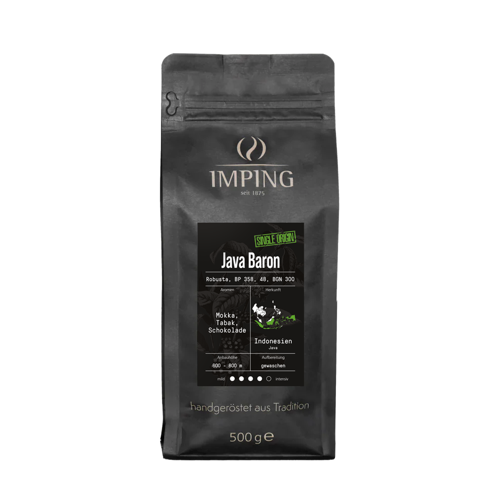 Kaffee Single Origin Java Baron 500 g