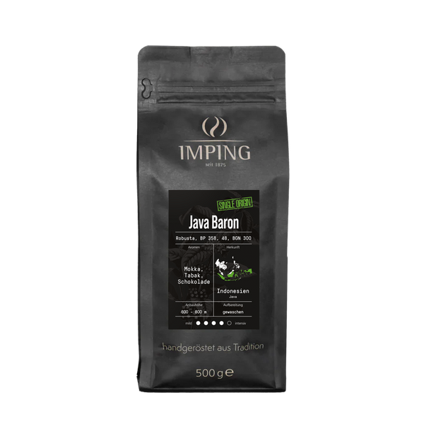 Kaffee Single Origin Java Baron 500 g