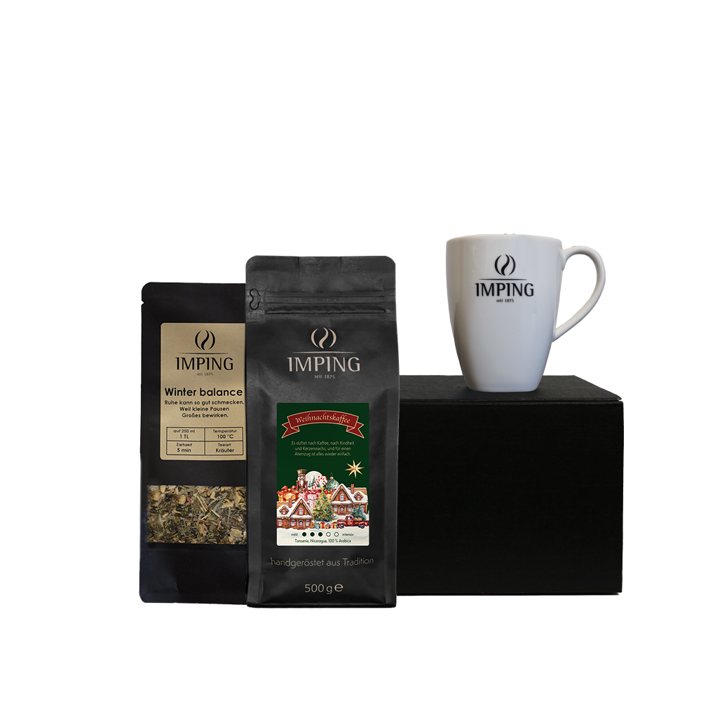 Weihnachtsbox Geschenk Imping Winterbalance