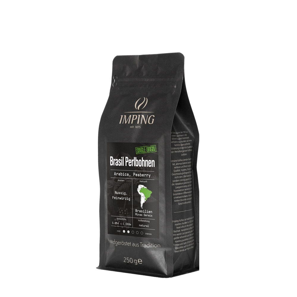 Kaffee Brasil Perlbohne SIngle Origin