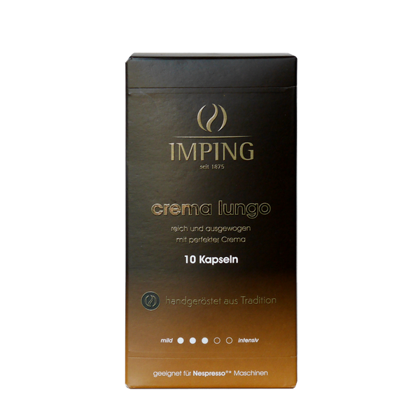 Kapseln Crema Lungo Kaffee