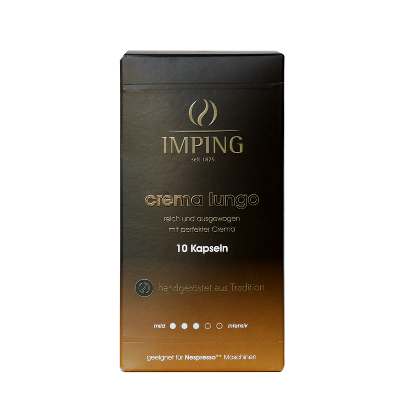 Kapseln Crema Lungo Kaffee